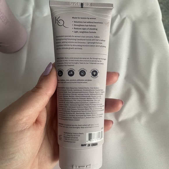 Keranique Deep Hydration Complete Hair Regrowth System 6 Piece Set With Bag - Picture 8 of 10